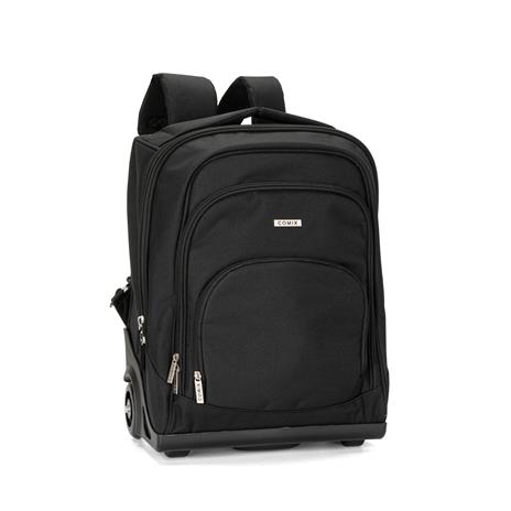 Zaino trolley premium monocolore Nero Comix