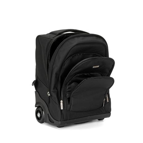 Zaino trolley premium monocolore Nero Comix - 2
