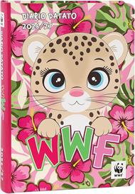 Diario 2026-2027 WWF Illustrato standard 12 mesi - Leopardo