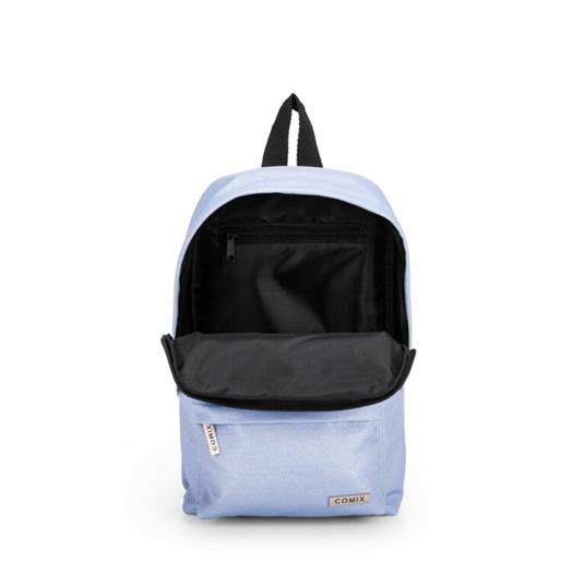 Mini Zaino Comix Lurex Azzurro - 2