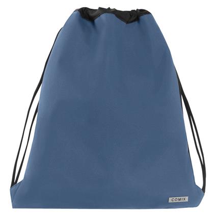 Zaino Coulisse Monocolore Dusty Blue Comix