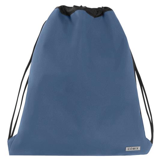 Zaino Coulisse Monocolore Dusty Blue Comix