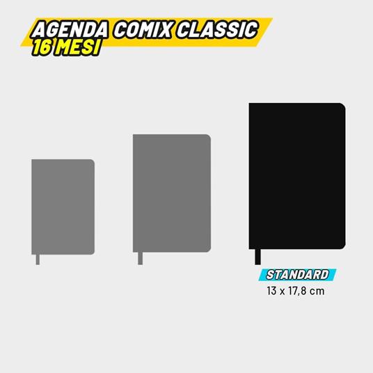 Agenda 2026-2027 Comix 16 mesi Standard Fireflies - 5