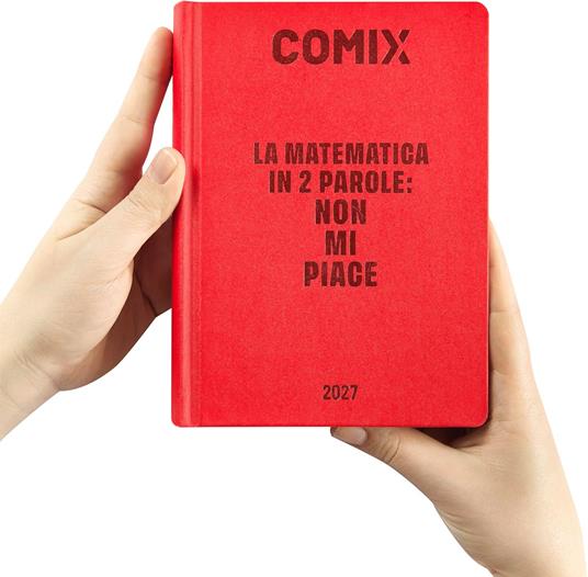 Agenda 2026-2027 Comix 16 mesi Standard Red - 2