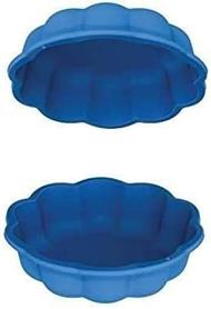 sabbiera per bambini con coperchio grande gatto plastica bambini con coperchio azzurro misure 76 cm di diametro 21 cm altezza