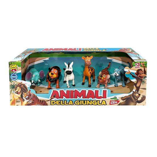 Box Animali Della Giungla 6 Pezzi Gvc-9392