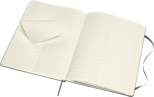 Taccuino Pro Moleskine XL copertina rigida verde. Forest Green - 3