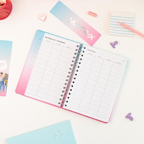 Agenda scolastica 2026-2027 12 mesi settimanale Kpop D. Hunters - 4