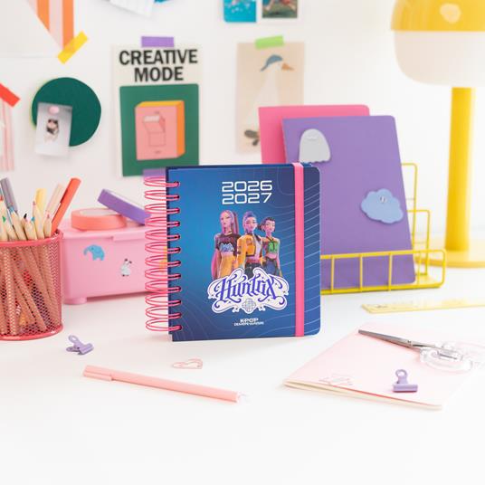 Agenda scolastica 2026-2027 11 mesi giornaliera Kpop D. Hunters - 7