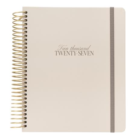 Agenda 2026-2027 17 mesi settimanale Olympia Powder Pink