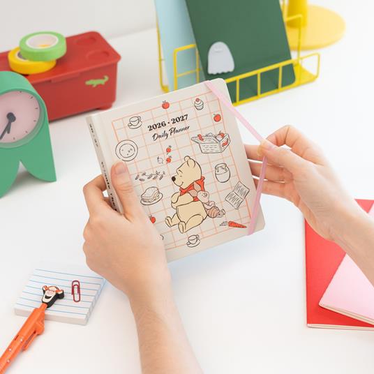 Diario scolastico 2026-2027 11 mesi giornaliero Winnie the Pooh - 3