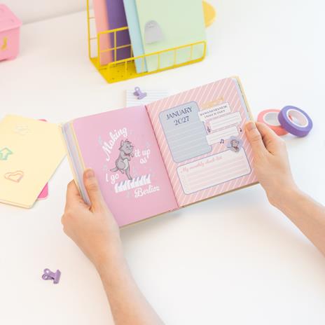 Diario scolastico 2026-2027 11 mesi giornaliero Aristogatti - 4