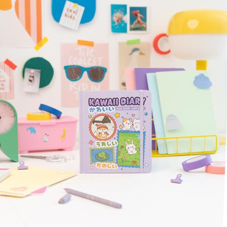 Diario scolastico 2026-2027 11 mesi giornaliero Kawaii - 6