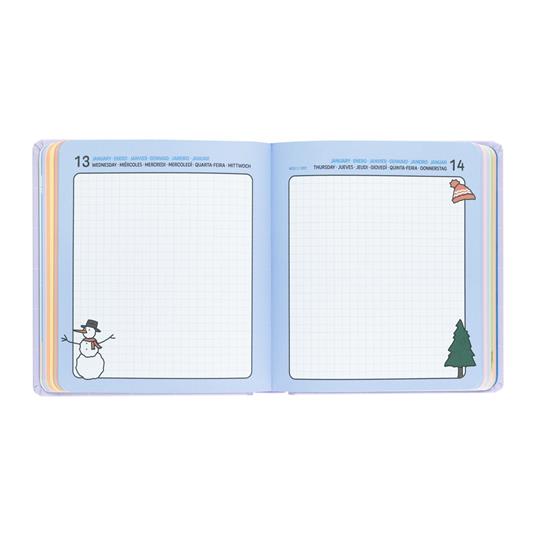 Diario scolastico 2026-2027 11 mesi giornaliero Kawaii - 8