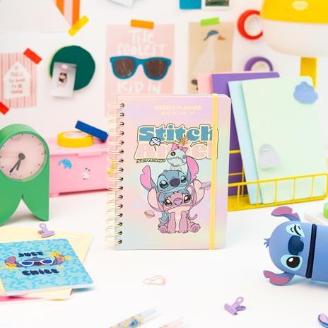 Diario scolastico 2026-2027 12 mesi settimanale Disney Stitch - 11
