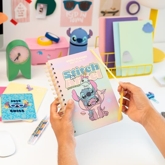 Diario scolastico 2026-2027 12 mesi settimanale Disney Stitch - 8