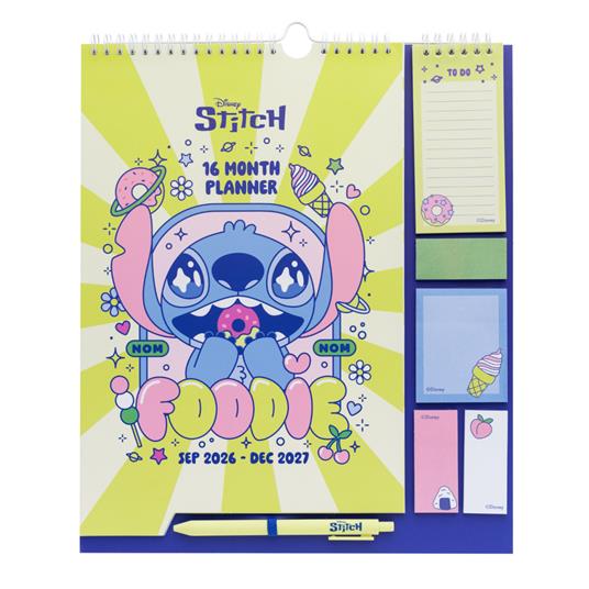 Planner 2026-2027 mensile Disney Stitch