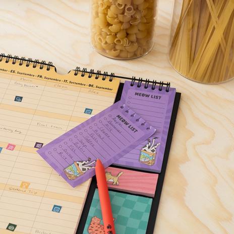 Planner 2026-2027 mensile Meow Meow - 5