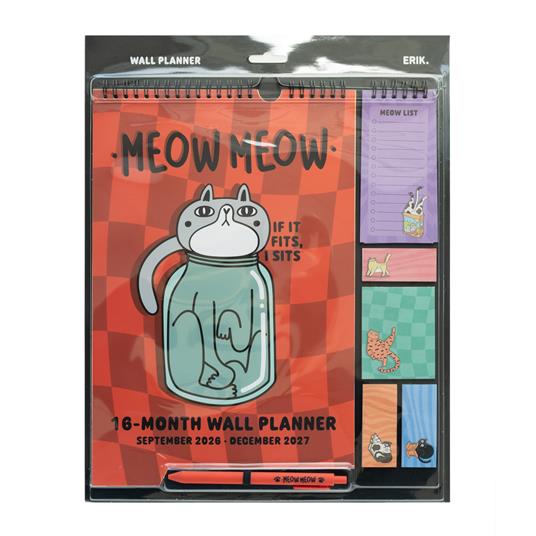 Planner 2026-2027 mensile Meow Meow - 8