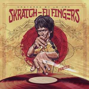 Vinile Skratch-Fu Fingers Practice DJ T-Kut