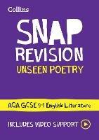 AQA Unseen Poetry Anthology Revision Guide: Ideal for the 2025 and 2026 Exams - Collins GCSE - cover