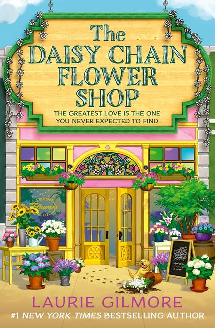 The Daisy Chain Flower Shop - Laurie Gilmore - cover