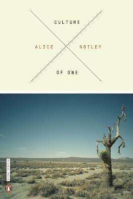 Culture of One - Alice Notley - cover