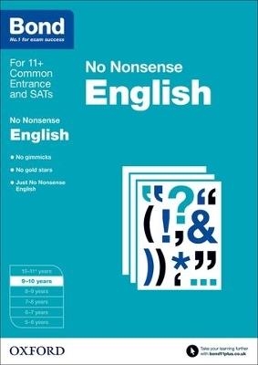 Bond: English: No Nonsense: 9-10 years - Frances Orchard,Bond 11+ - cover