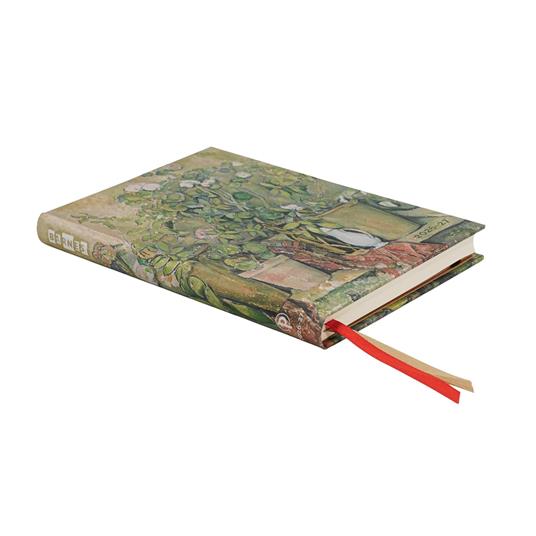 Agenda 2027 18 mesi, Cezanne's Terracotta Pots and Flowers, Midi, Horizontal - 3