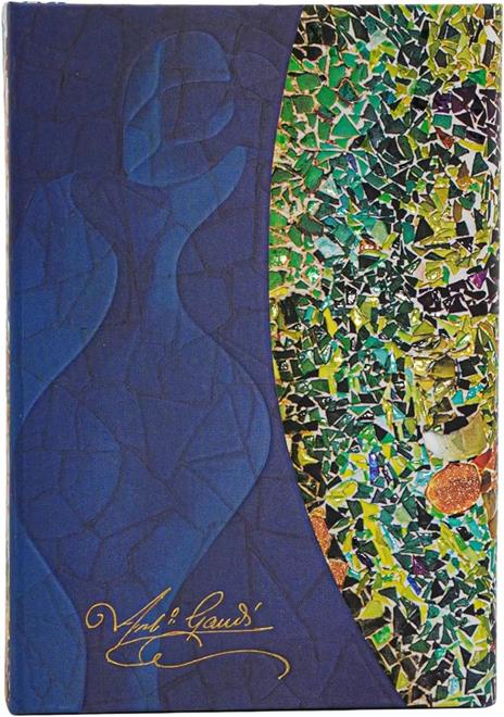 Agenda 2027 18 mesi, Gaudis Mosaics, Mini, Horizontal - 3