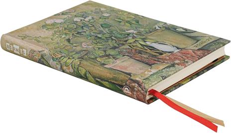 Agenda 2027 18 mesi, Cezannes Terracotta Pots and Flowers, Midi, Horizontal - 2