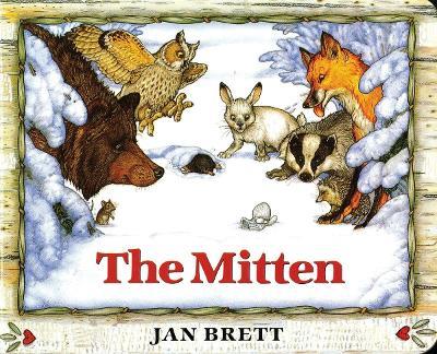 The Mitten - Jan Brett - cover