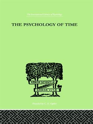 The Psychology of Time - Mary Sturt - cover