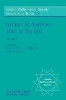 Groups St Andrews 2001 in Oxford: Volume 1 - cover