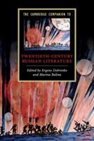 The Cambridge Companion to Twentieth-Century Russian Literature - cover
