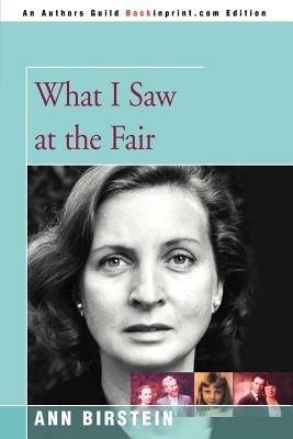 What I Saw at the Fair - Ann Birstein - cover