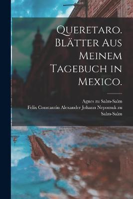 Queretaro. Blatter aus meinem Tagebuch in Mexico. - cover