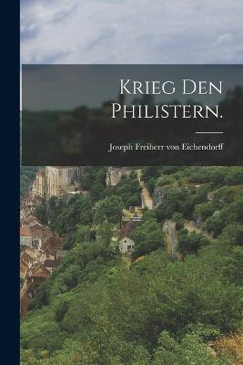 Krieg den Philistern. - cover