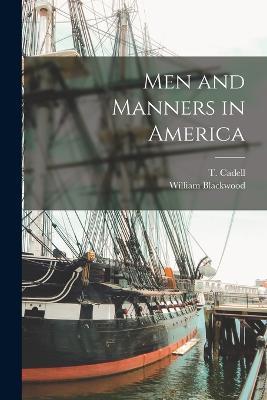 Men and Manners in America - cover