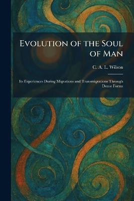 Evolution of the Soul of Man: Its Experiences During Migrations and Transmigrations Through Dense Forms - C A L Wilson - cover