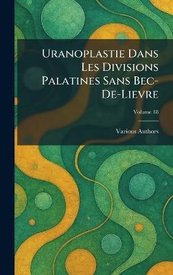 Uranoplastie Dans les Divisions Palatines Sans Bec-de-lievre - cover
