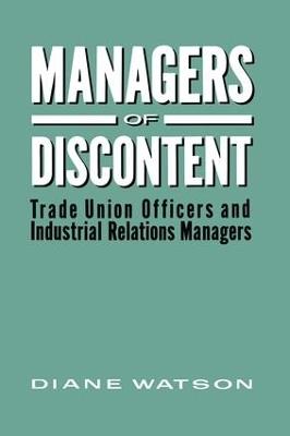 Managers of Discontent - Diane H. Watson - cover