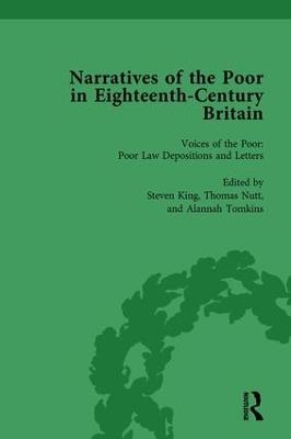Narratives of the Poor in Eighteenth-Century England Vol 1 - Alysa Levene,Steven King,Alannah Tomkins - cover