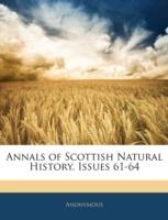 Annals of Scottish Natural History, Issues 61-64 - Anonymous - cover
