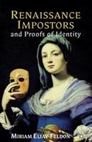 Renaissance Impostors and Proofs of Identity - M. Eliav-Feldon - cover