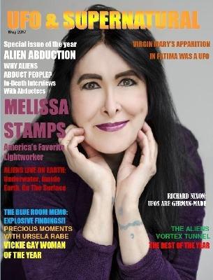 UFO & Supernatural Magazine, May 2017. Economy Edition - Maximillien De Lafayette - cover