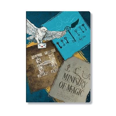 Moments of Magic (Harry Potter Collection) A4 Unlined Cahier - Paperblanks - cover