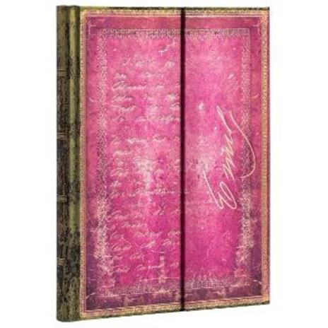Taccuino Paperblanks copertina rigida Ultra a righe Emily Dickinson, Morii per la Bellezza - 18 x 23 cm