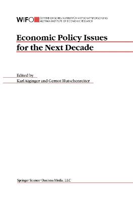 Economic Policy Issues for the Next Decade - cover