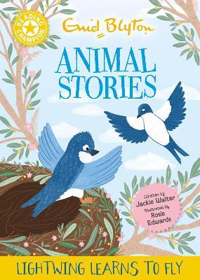 Reading Champion: Enid Blyton Animal Stories: Lightwing Learns to Fly: Yellow Band 3 - Jackie Walter - cover